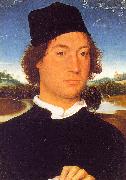 Hans Memling Portrait of an Unknown Man china oil painting artist